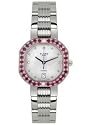 Women's C-One Ruby and Diamond Automatic Watch Stainless Steel