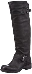 Bullboxer MA157476040NER10, Damen Fashion Halbstiefel & Stiefeletten, Schwarz (Nero), EU 36