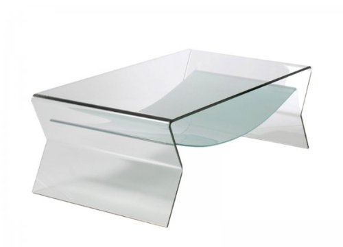 Euro Style Giacomo Coffee Table, Clear Glass Euro Style Giacomo Coffee Table, Clear Glass