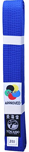 Tokaido Karate Belt WKF Blue