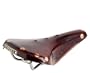 Brooks Saddles B17 Bicycle Saddle (Titanium Rails, Antique Brown)