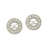 1.00 ct. t.w. Diamond Earring Jackets In 14kt White Gold