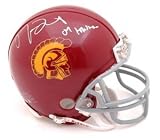 Matt Leinart Autographed/Hand Signed USC Trojans Replica Mini Helmet 04 Heisman- Leinart Hologram