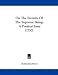 Search : On The Eternity Of The Supreme Being: A Poetical Essay (1750)