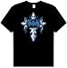 Search : Batman GOTHIC STEEL LOGO Adult Black T-shirt Tee Shirt