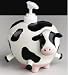 Milk Cow Farm Black White Soap Lotion Dispenser