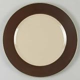 Jaclyn Smith Turkish Floral-Brown Dinner Plate, Fine China Dinnerware