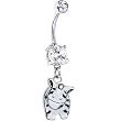 Cute Zebra Belly Ring