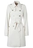 Stylish trench coat cream (482)