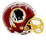 Brad Johnson, Washington Redskins Official Riddell Pro Line Autographed Authentic Full Size Football Helmet