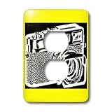 Kike Calvo photo Illustrations Rangefinder Camera - Rangefinder Camera - Light Switch Covers - 2 plug outlet cover