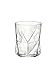 Bormioli Rocco Cassiopea Double Old Fashioned Glass, Set of 4
