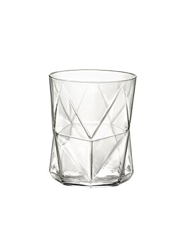 Bormioli Rocco Cassiopea Double Old Fashioned Glasses, Clear, Set of 12
