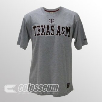 Buy Texas A&M Licensed Embroidered Logo T-Shirt by Colosseum Athletics