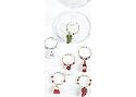 Set of 6 Wine and Cheese Charms 18 319