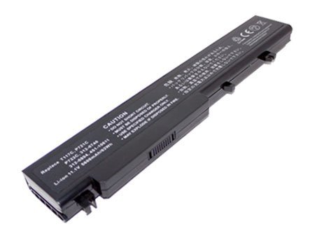11.10V,4800mAh,Li-ion,Replacement Laptop Battery for Dell Vostro 1710, 1720, Compatible Part Numbers: 312-0740, 312-0894, 451-10611, P721C, P722C, T117C