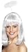 Marabou Angel Halo On Headband White
