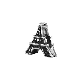 Buy Zable(tm) Sterling Silver Eiffel Tower Bead Charm by Finejewelers