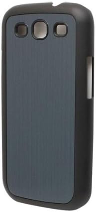 Versio Mobile VM-20259 Brushed Aluminum Case for Samsung Galaxy S III - Black/Blue