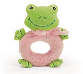 Hops & Kisses Rattle (Baby Girl)