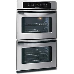 Frigidaire : FEB27T5GC 27in Double Wall Oven, Self Clean - Stainless Steel