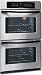 Frigidaire : FEB27T5GC 27in Double Wall Oven, Self Clean - Stainless Steel