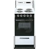 Summit SEM130CDK 20 Freestanding Electric Range with Manual Clean, Black See-Thru Door and... by