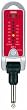 Korg Pitchjack Plug-In Gutar and Bass Tuner, Red
