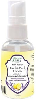 Finally Pure - 2 oz Travel Size Lemon Lavender Hand &amp; Body Lotion