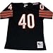 Gale Sayers Autographed/Hand Signed Chicago Bears Mitchell & Ness Jersey with HOF Inscription w/Patc