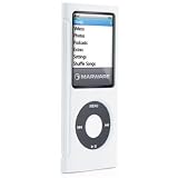 Marware Sport Grip White Silicone Case fits Apple iPod nano 4th Gen 8Gb / 16Gb