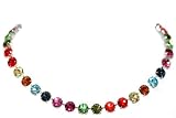31gbNxzOiXL. SL160  Schmuck: Le BIJOU Collier made with CRYSTALLIZED TM   Swarovski Elements, 40 + 5 cm, multicolour   LIEFERUNG IM SCHMUCKBEUTEL