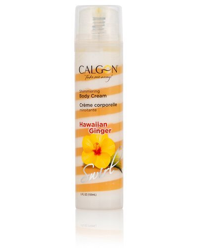 Calgon Swirl Shimmering Body Cream - Hawaiian Ginger: 5 OZ