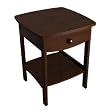 Winsome Wood 20218 - Curved End Table/Night Stand