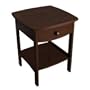 Winsome Wood 20218 - Curved End Table/Night Stand