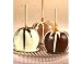 Gourmet Caramel Apples - Belgian Chocolate Dunked, Set of 2 White Chocolate Dunked
