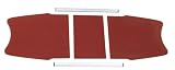 Sevylor Sectional Marine Plywood Floorboard (Red, Large)