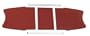 Sevylor Sectional Marine Plywood Floorboard (Red, Small)