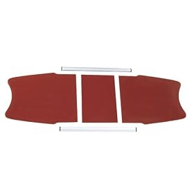 Sevylor Sectional Marine Plywood Floorboard (Red, Large) by 