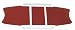 Sevylor Sectional Marine Plywood Floorboard (Red, Large)