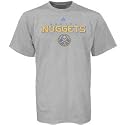 adidas Denver Nuggets Ash True Court T-shirt