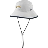 NFL Unisex Adult San Diego Chargers Training Camp Bucket Hat (White, One Size Fits All)