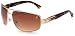 Rocawear Men's R979 Metal Sunglasses,Gold Frame/Gradient Brown Lens,one size
