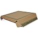Southern Champion Tray 0180 FiberPac Corrugated Catering Tray Lid, 12" Length x 12" Width,, Fits Item 0181 (bottom trays). (Case of 50 Tray Lids only)