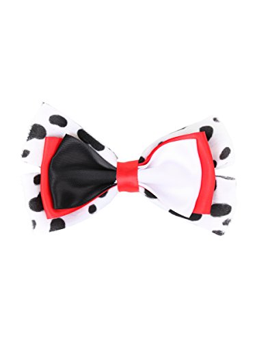 Disney 101 Dalmatians Cruella De Vil Cosplay Hair Bow