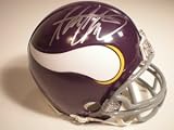 Adrian Peterson Autographed Minnesota Vikings Riddell Throwback Mini Helmet