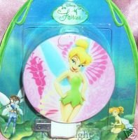 Childrens Toyshop  Toys : Disney Fairies Tinkerbell Night Light Round / Pink / Green