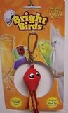 Multi Pet Bright Birds Squid 6in Small Bird Toy