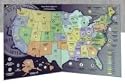 State Series Quarter Map, Gray, Folded