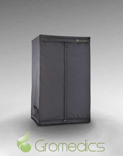 Gromedics? Hydroponics Dark Room Grow Tent with PentflexTM Inner Lining - 48x24x78